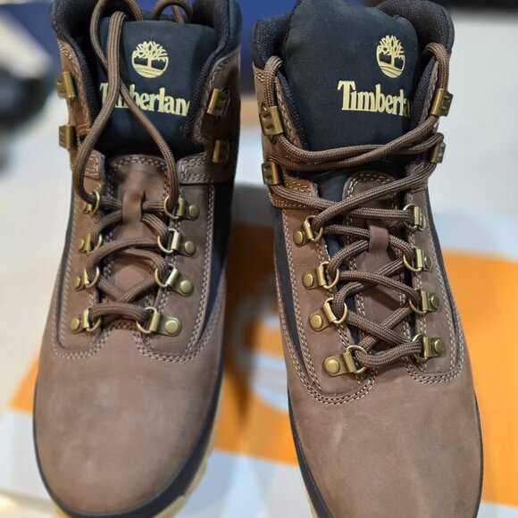 Timberland Euro Hiker Dark Brown Mens Boots/Shoes. TB0A5ZJ5968 size 10 NEW - Picture 3 of 12